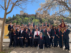 Concierto de Marchas Procesionales de la Banda de Msica en Granada 